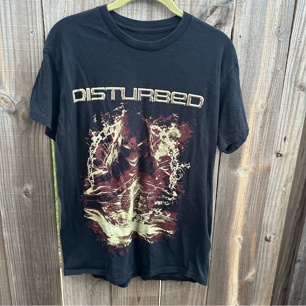 Disturbed Divisive T Shirt Size M Black Tour Concert Album Official Merch